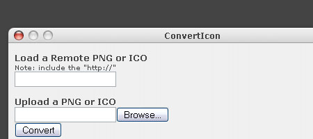 ConvertIcon - Screen shot