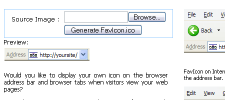 FavIcon from Pics - Screenshot