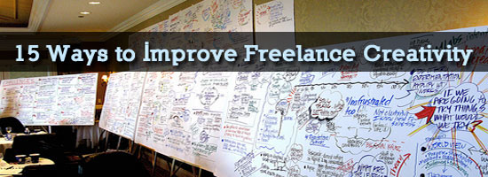 15 Ways to Improve Freelance Creativity