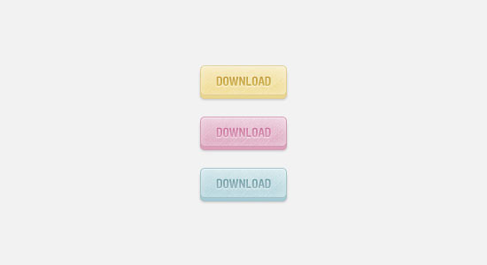 10 cute 3d buttons psd