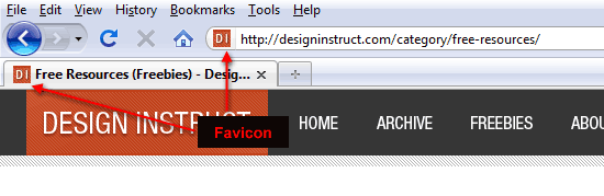 Add a Favicon