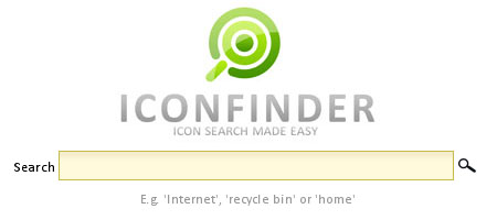 Iconfinder - screen shot.