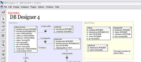 DB Designer 4 - Screenshot