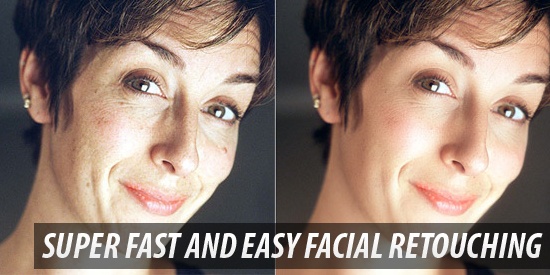 Super Fast and Easy Facial Retouching