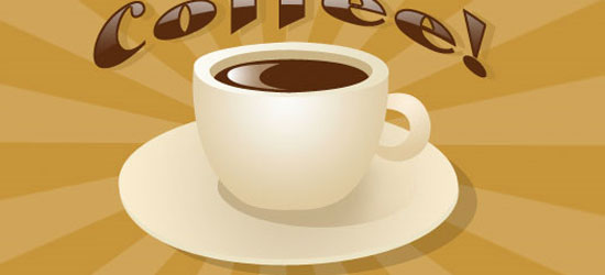 Vector Coffee Cup - screen shot.