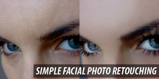 Simple Facial Photo Retouching