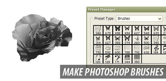 Make Photoshop Brushes