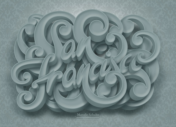 12a sanfranlettering