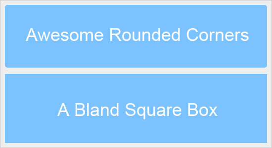 Rounded corners without the HTML mess