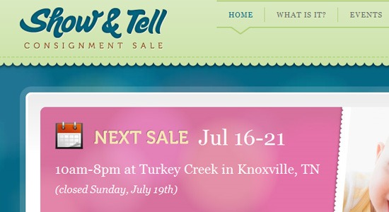 Show & Tell Consignment