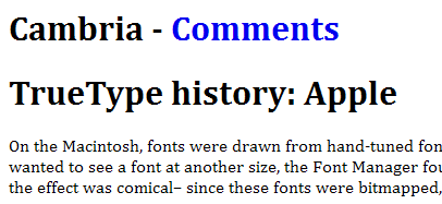 Vista Fonts in the Wild