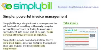 SimplyBill Screenshot