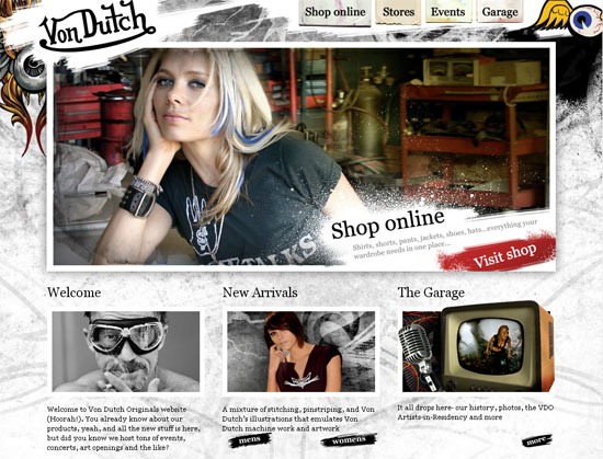 Von Dutch Originals - screen shot.