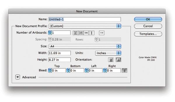 Step 2: Setting up your artboard