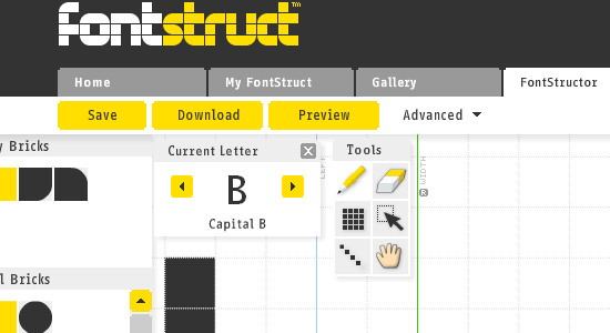 FontStructor - screen shot.