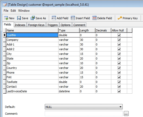 Navicat for MySQL