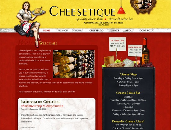 Cheesetique - screen shot.