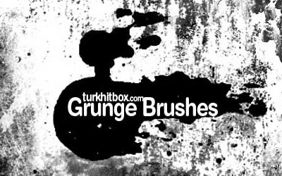 Photoshop Grunge Brush Set - screen shot.