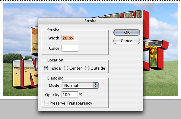 Adding a Border to the Canvas