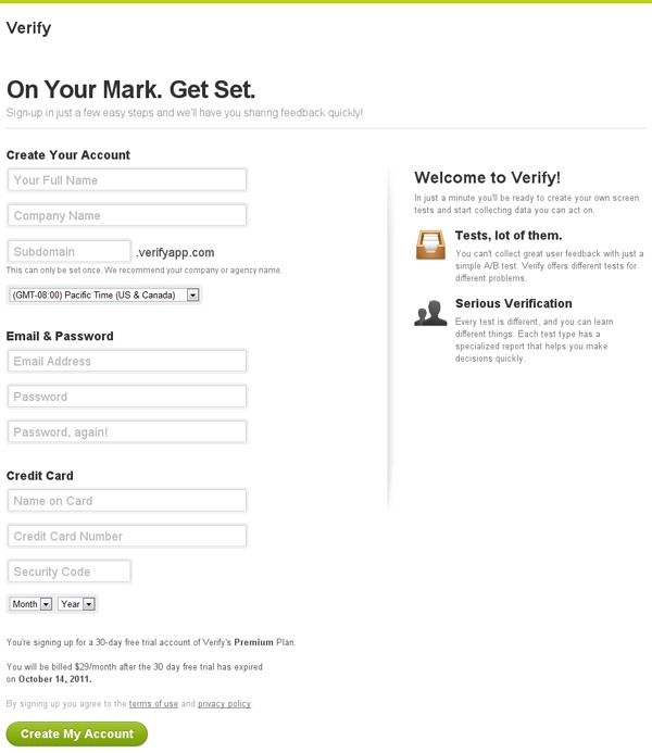 17 verify signup form