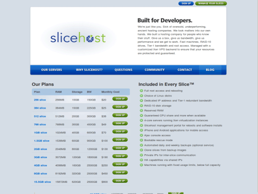 Slicehost