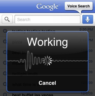 Google Voice Search