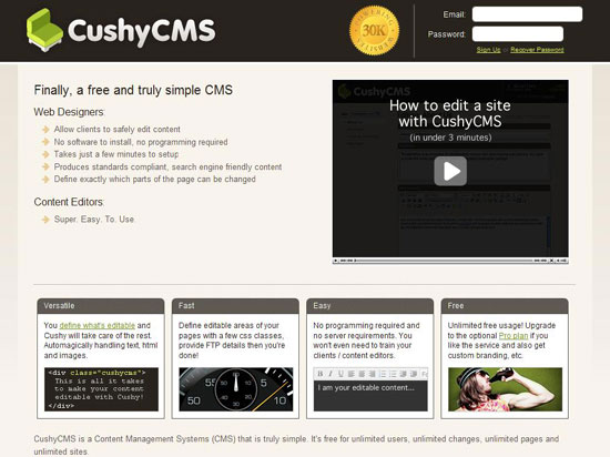 Cushy CMS