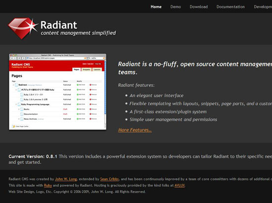 RadiantCMS