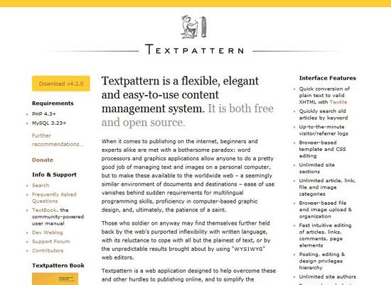 Textpattern CMS