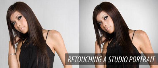 Retouching a Studio Portrait