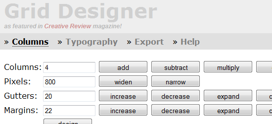 Grid Designer