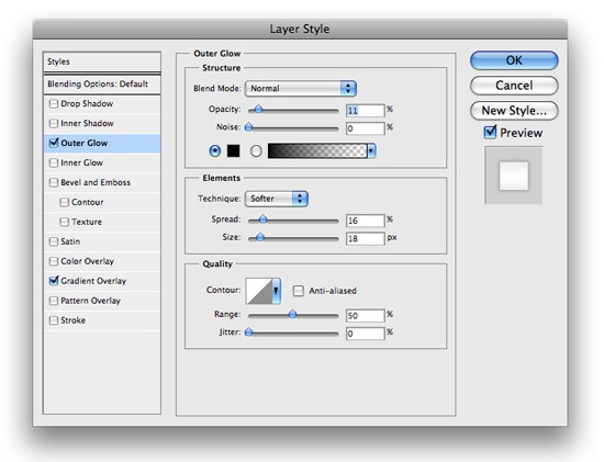 Creating the layout's navigation menu