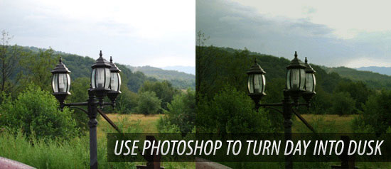 Use Photoshop to Turn Day into Dusk