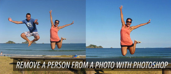 Remove a Person from a Photo with Photoshop CS5