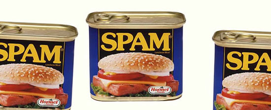 A can of Spam