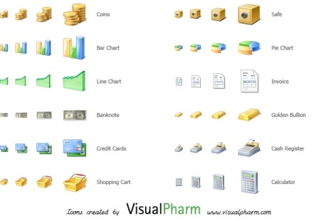 VisualPharm Finance Icons