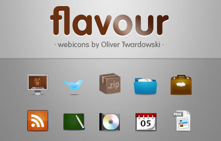 Flavours Icon Set