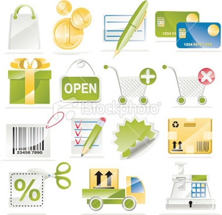 Shopping Icon Set