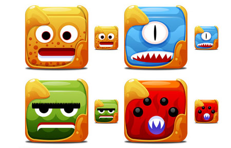 Block Creatures Icons