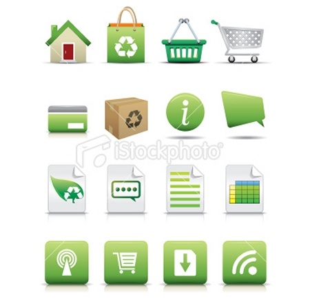 Online Shopping Icon Set