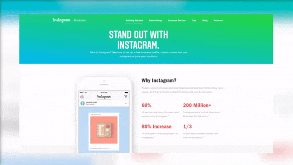 Instagram statistics - 200 million users look at business pages