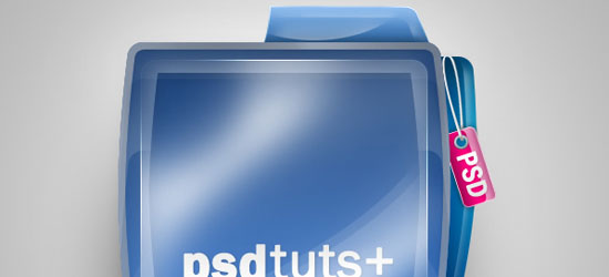 Create a Shiny Psdtuts+ Folder Icon in Photoshop