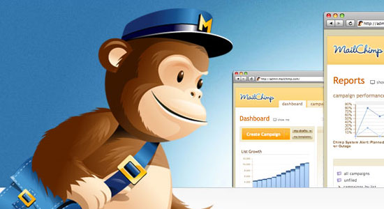 MailChimp - screen shot.