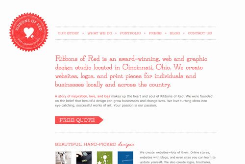 Ribbons of Red