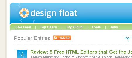 Design Float - Screen shot