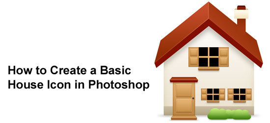 How to Create a Basic House Icon in Photoshop