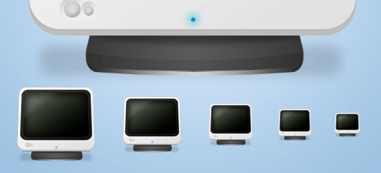 Monitor Icon Design