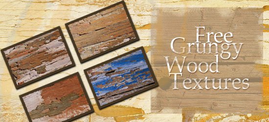 10 Free and High-Res Grungy Wood Textures