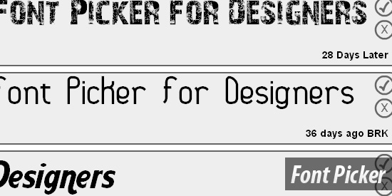 Font Picker