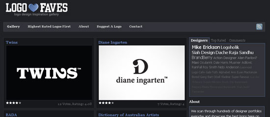 Logo Faves - screen shot.